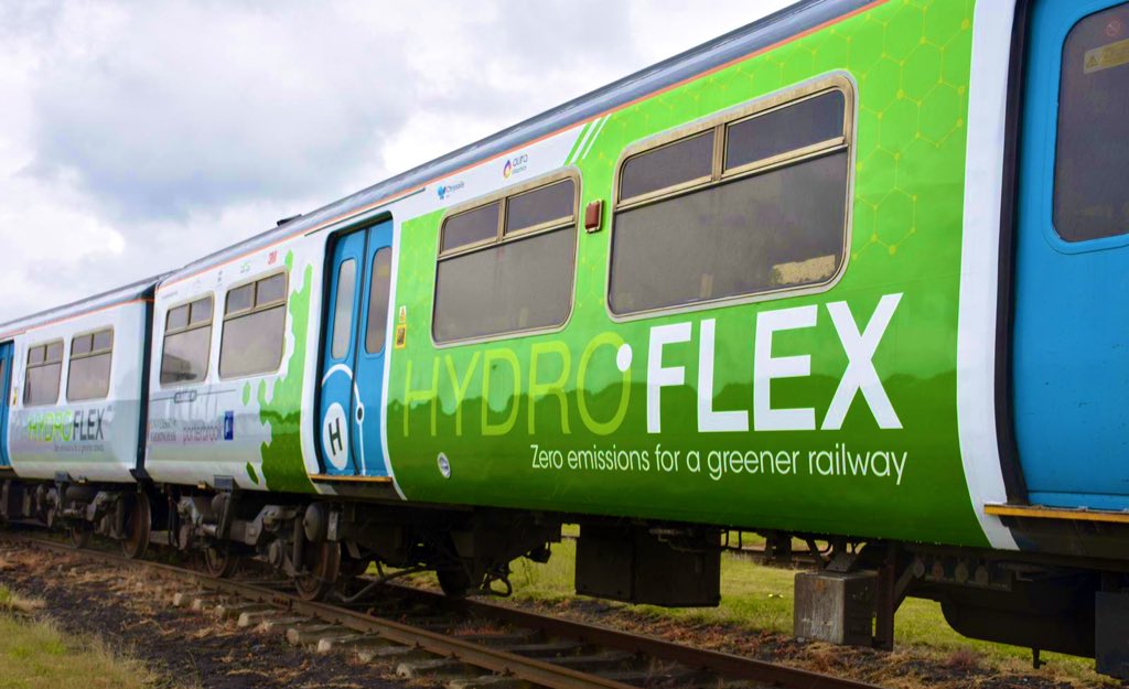 The UK’s first hydrogen train makes its debut at Rail Live 2019 UKRRIN